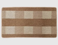 Teppich Karree Braun