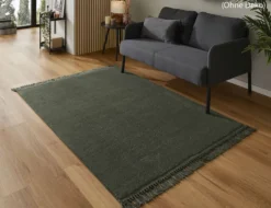Teppich Lauro Dunkelgrün