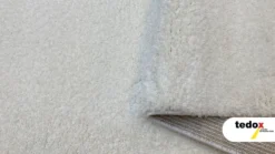 Teppich Tilda Weiß rund