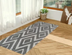 Teppich Velvet Anthrazit 80x150cm