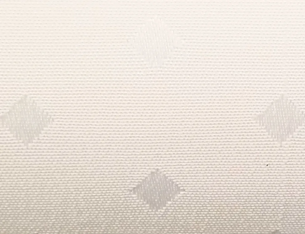 Tischdecke Damast Diamant Weiß