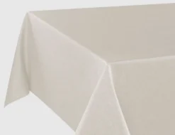 Tischdecke Uni Strukturoptik