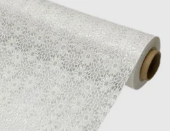 Tischdecke Vinyl Spitze Blumen