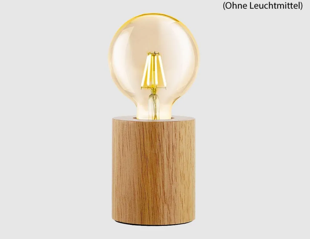 Tischleuchte Holz