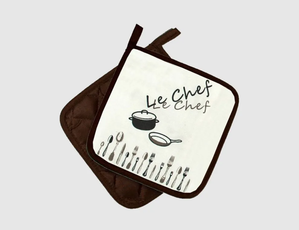 Topflappen Le Chef