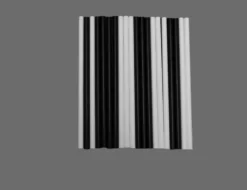 Trinkhalme 20 Stück Papier schwarz/weiß