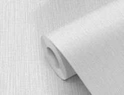 Vinyltapete Uni Flitter Silber