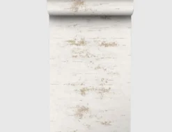 Vliestapete Beige Gold