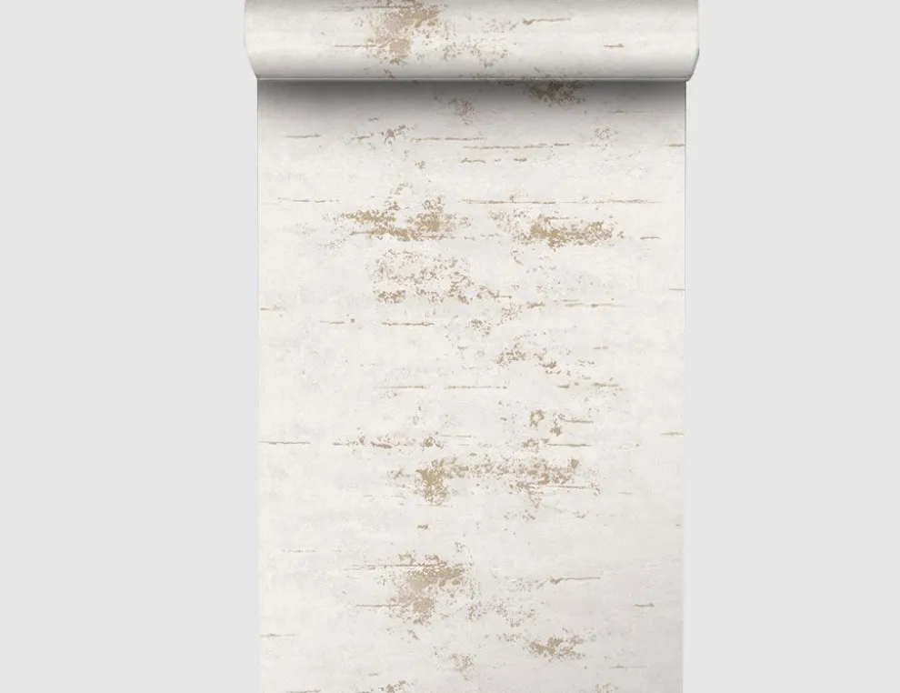 Vliestapete Beige Gold