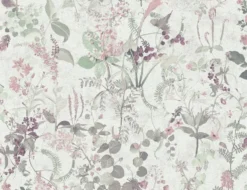 Vliestapete Blume Multi