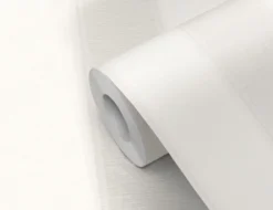 Vliestapete Breite Streifen Creme