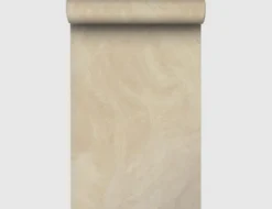 Vliestapete Putzstruktur Beige
