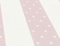Vliestapete Streifen Rosa