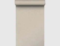 Vliestapete Textiloptik fein Beige