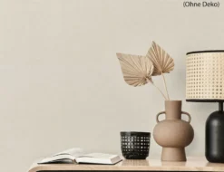 Vliestapete Textilstruktur Beige
