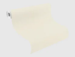 Vliestapete Textilstruktur Creme