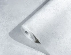 Vliestapete Uni Betonoptik Weiß