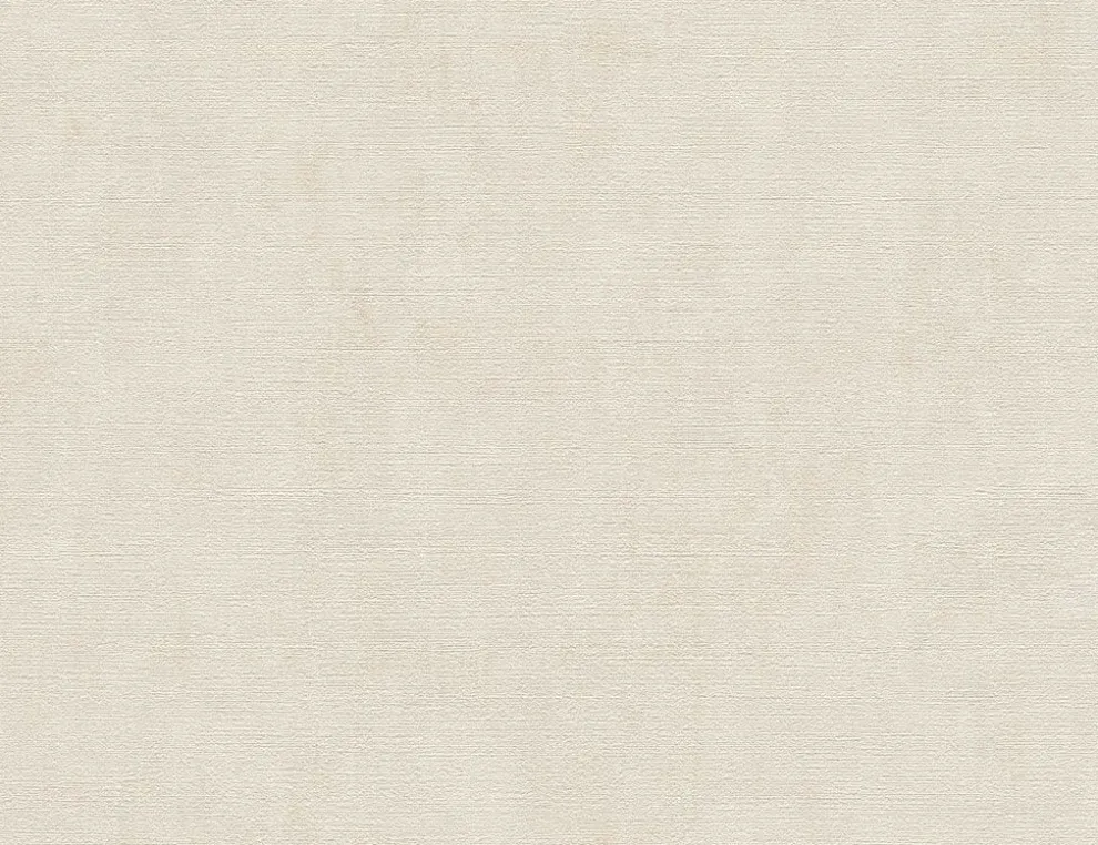 Vliestapete Uni Creme
