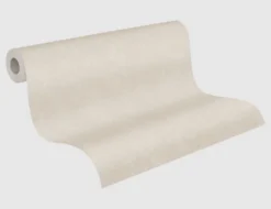 Vliestapete Uni Feinstruktur Beige