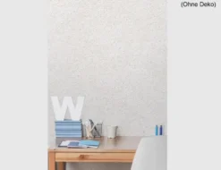 Vliestapete Uni Weiß