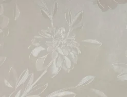 Wachstuch Blätter Creme
