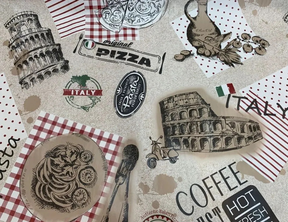 Wachstuch Italia Beige