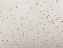Wachstuch Weiß Glitzer