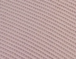 Waffelstoff Uni Rosé