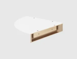 Wandboard Big Boy Corner Weiß 30 cm