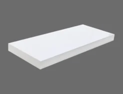 Wandboard Hochglanz weiß