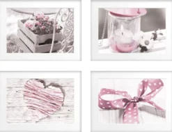 Wand Deko Shabby Chic