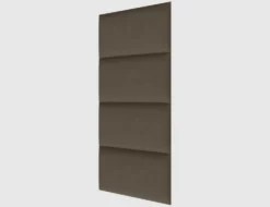Wandkissen Khaki Grobstruktur 60x30cm