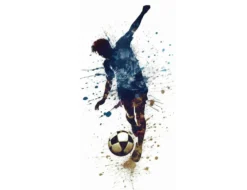 Wandtattoo XXL Fußball