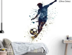 Wandtattoo XXL Fußball