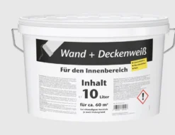 Wand und Deckenweiß 10L