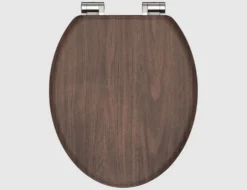 WC-Sitz Dark Wood