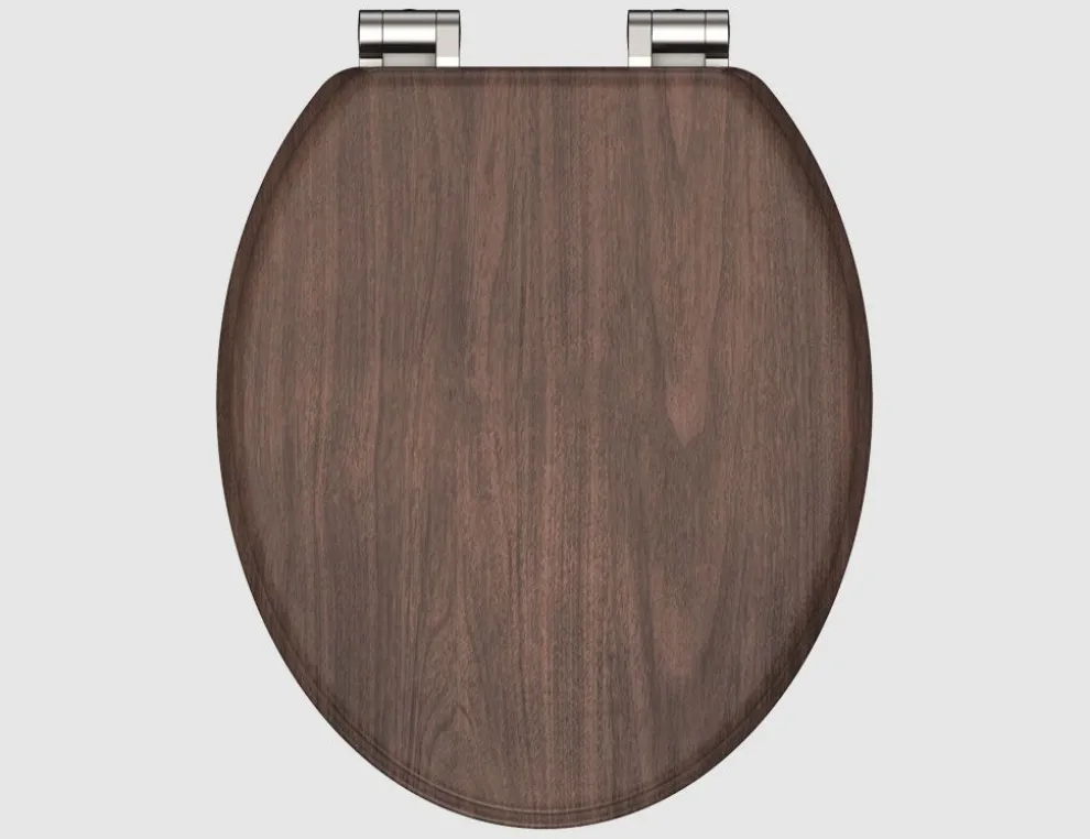 WC-Sitz Dark Wood