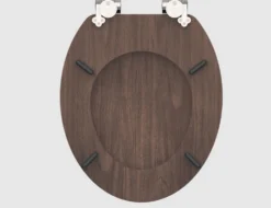 WC-Sitz Dark Wood