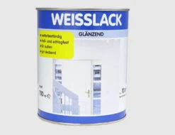 Weißlack Hochglanz
