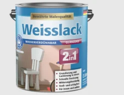 Weißlack 2in1 Glänzend