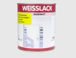 Weißlack Seidenmatt