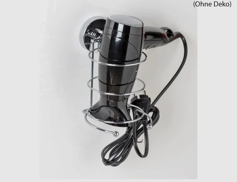 WENKO Haartrocknerhalter Vacuum-Loc
