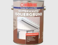 Wetterschutz Isolierung Weiß