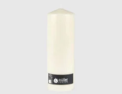 Windlichtkerze XXL Vanille