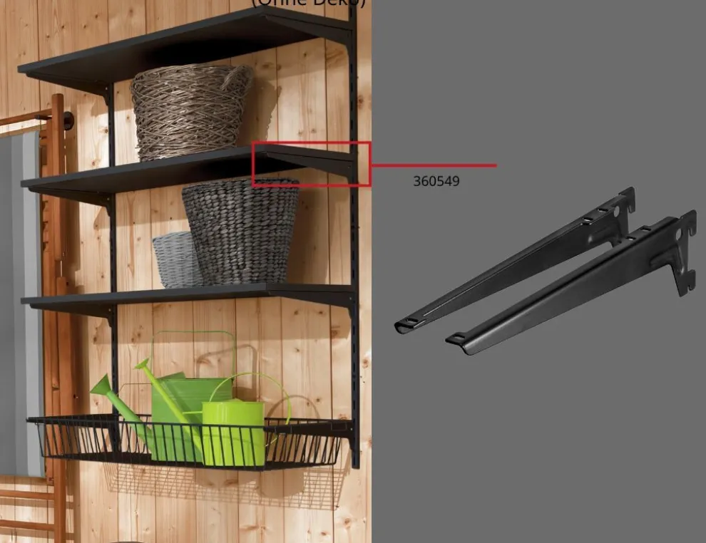 Winkelträger 28 cm (1 Paar)