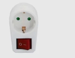 Zwischenstecker Weiß