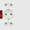Zwischenstecker Weiß